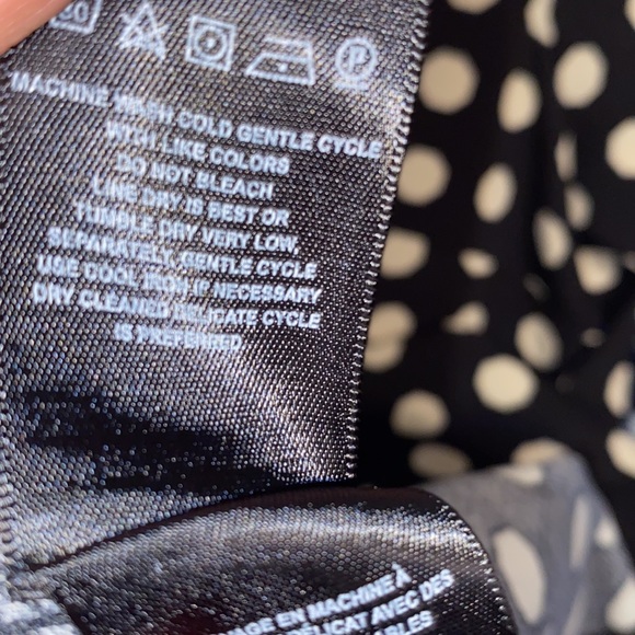 Anthropologie Lili Wang for Lili’s Closet Black & Off White Mini Dress - Picture 6 of 7